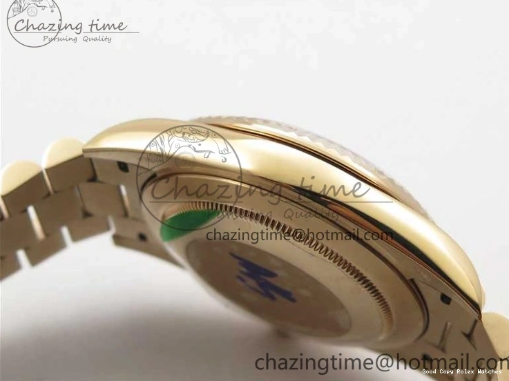 Best AAA Replica Sites Dial 40mm 904 New Version RG Bracelet Bold 228239 2825 President A Crystal Markers Day-Date on RG BP Brown Dial T 0118